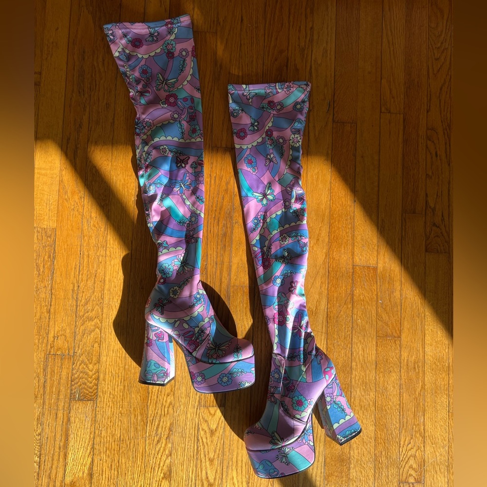 Thigh High Platform Boots